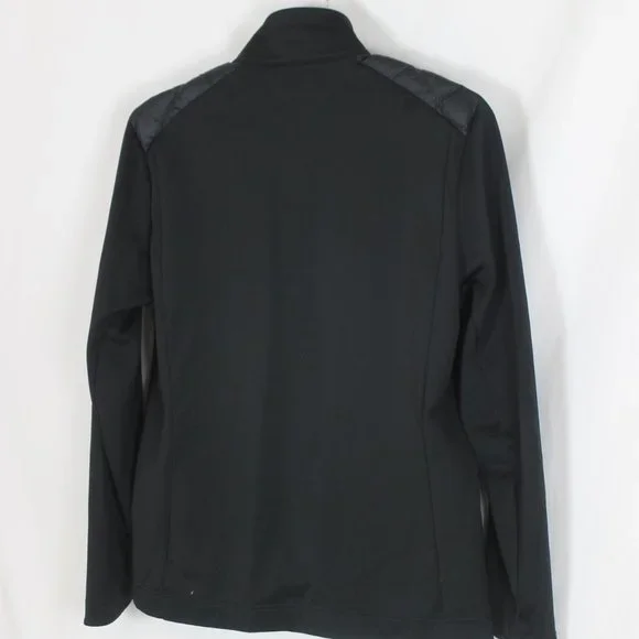 NIKE GOLF AEROLOFT Black Puffer Jacket Coat Woman Size XL Full Zipper Front L/S - Picture 9 of 14